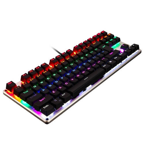 Anti-ghosting Luminous LED Metal Wired Keyboard