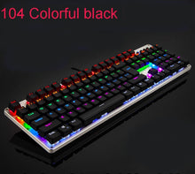 Load image into Gallery viewer, Anti-ghosting Luminous LED Metal Wired Keyboard