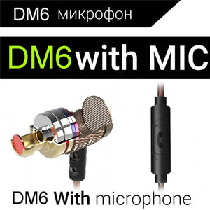 QKZ DM6 Professional In Ear Earphone