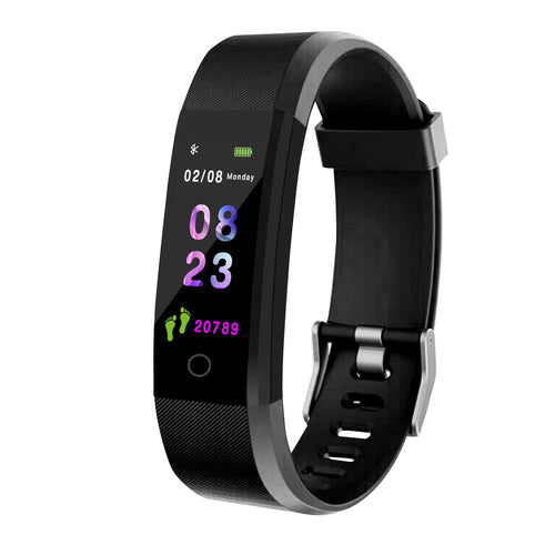 DOOLNNG Heart Rate Monitor Blood Pressure Fitness Tracker Smartwatch